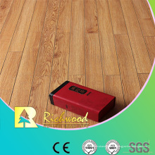 Plancher stratifié imperméable de stratifié de Hickory de relief de 12mm E0 HDF AC4